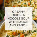 Creamy Chicken Noodle Soup Recipe