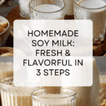 How to make soy milk Recipe