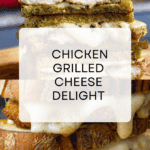 Crispy Grilled Chicken Grilled Cheese Sandwich Recipe