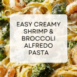 Creamy Shrimp & Broccoli Alfredo Recipe