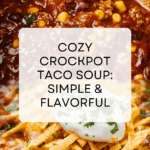 Insanely Flavorful Crockpot Taco Soup Recipe