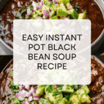 Instant Pot Black Bean Soup Recipe