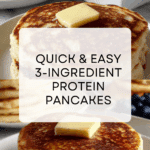 3-Ingredient Protein Powder Pancakes Recipe