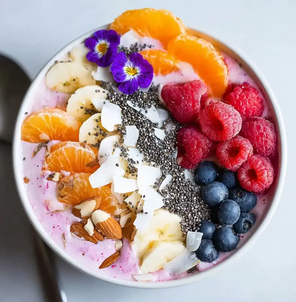 Berry Banana Smoothie Bowl Recipe - Recipe Image