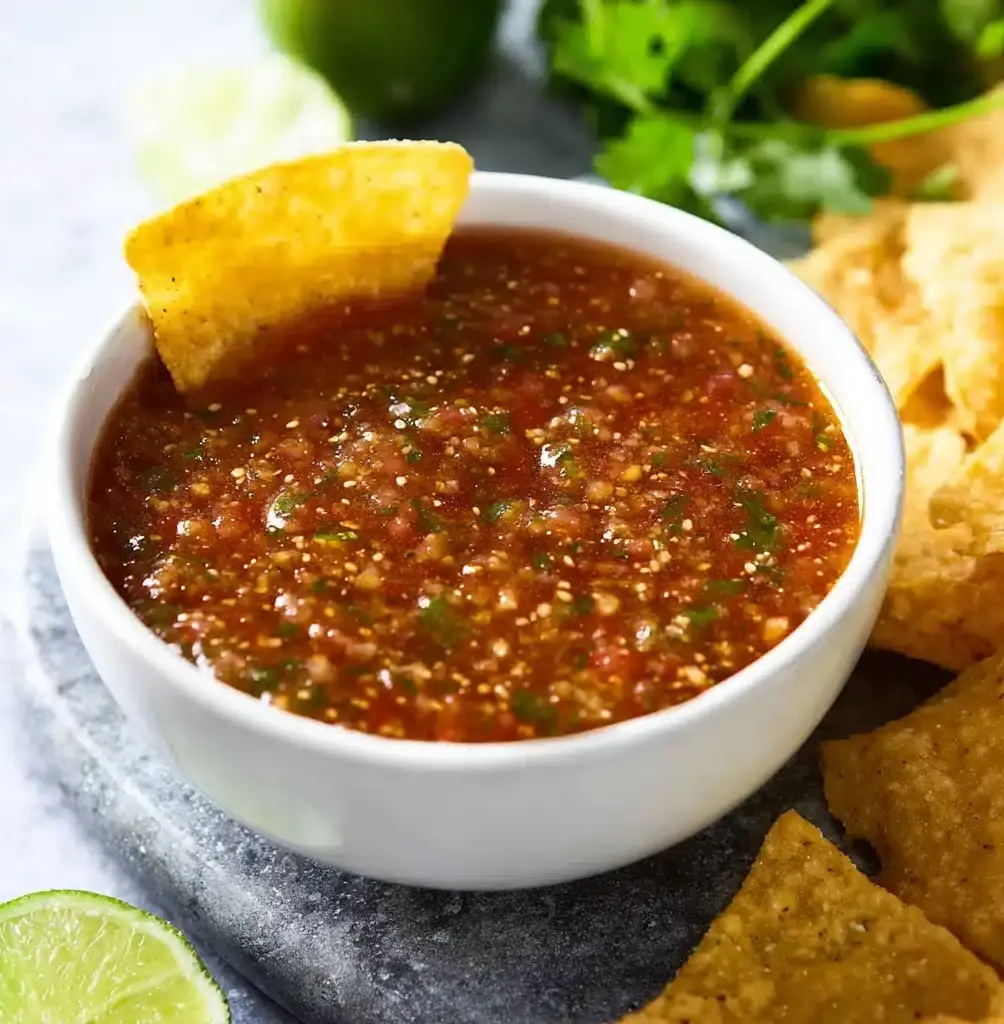 Classic Roasted Tomato Salsa Recipe - Recipe Image