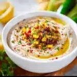 Black Bean Hummus with Spicy Corn Relish Recipe