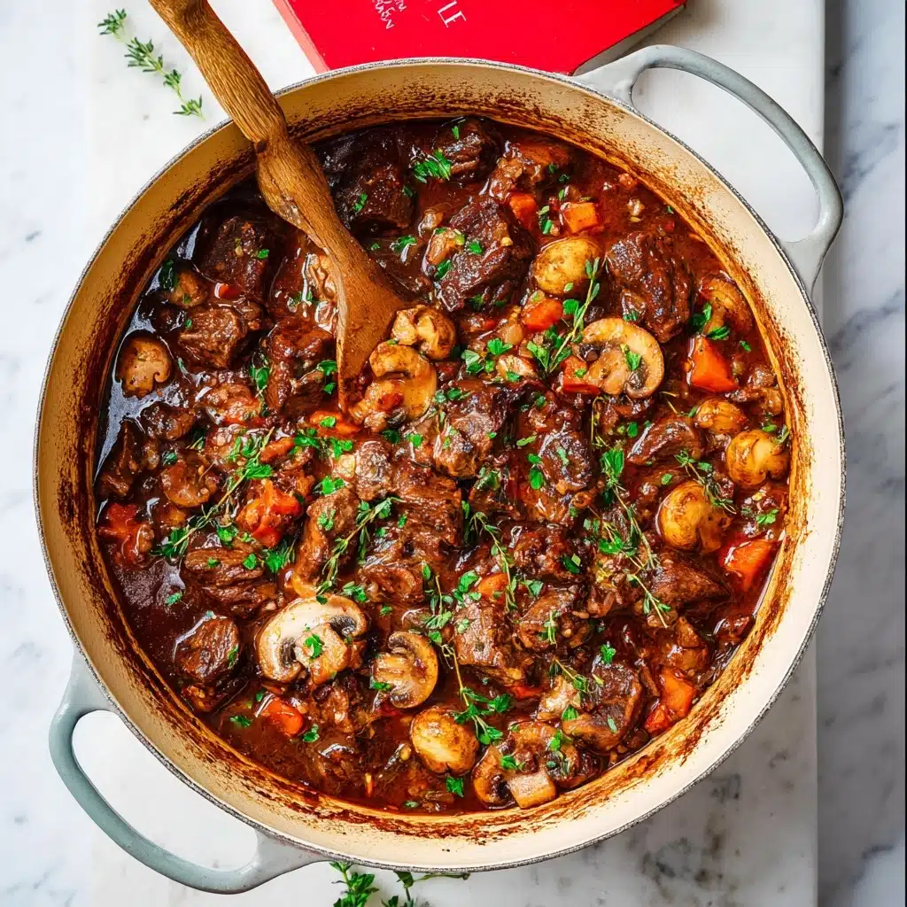 Julia Child's Beef Bourguignon Recipe