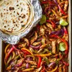 Sheet Pan Chicken Fajitas Recipe