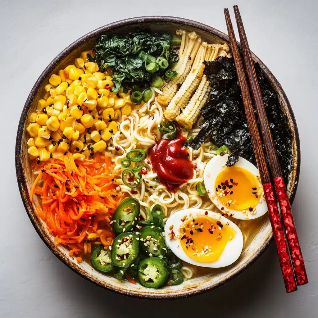 Easy Homemade Ramen with Soft Boiled Eggs Recipe - Recipe Image