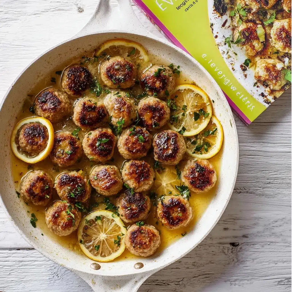 Chicken Romano Meatballs Recipe - Recipe Image