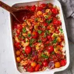 Healthy Italian Shrimp and Rice Casserole Recipe