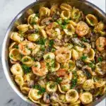 Quick and Easy Pesto Shrimp Pasta Recipe