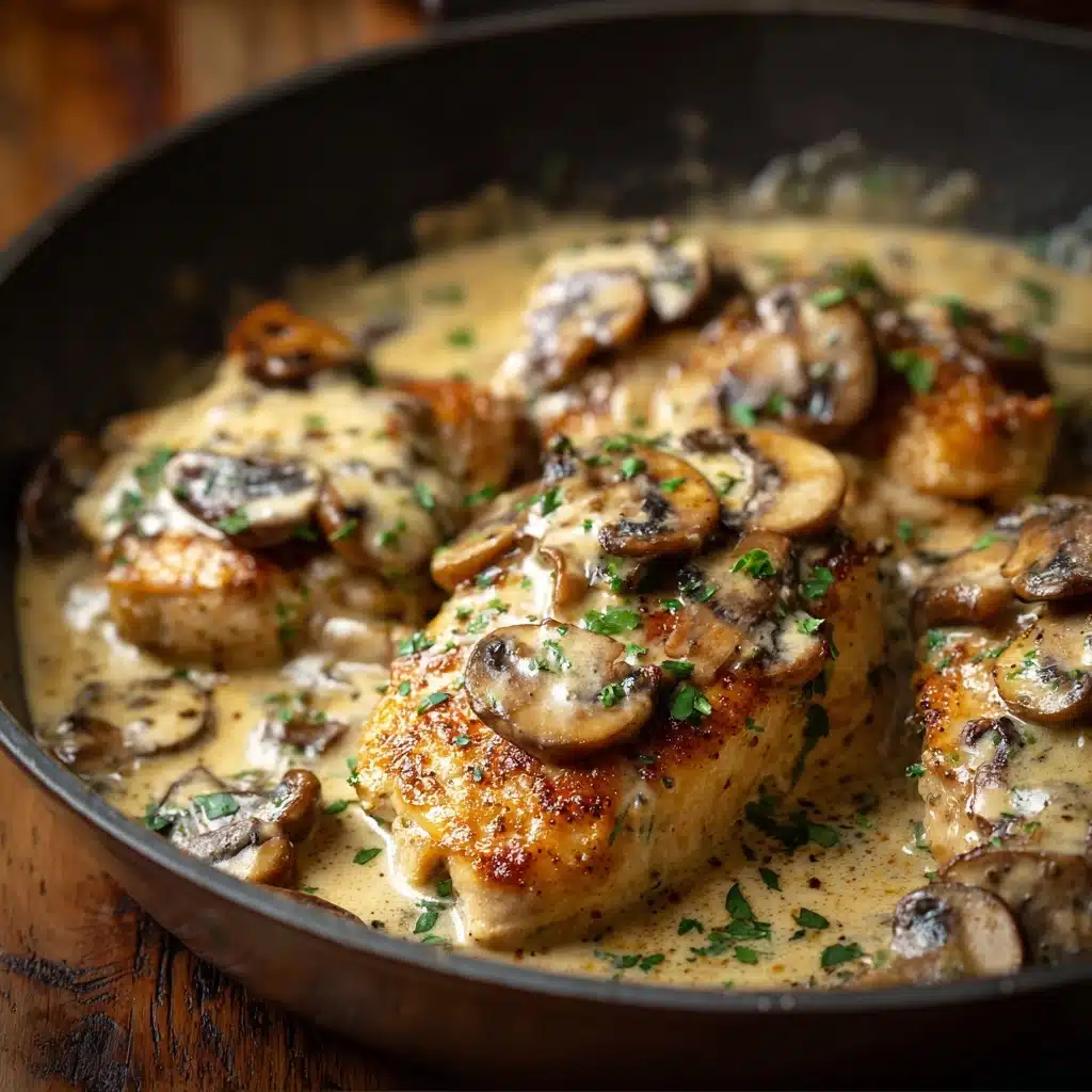 let in a Creamy Asiago and Mustard Sauce Recipe - Recipe Image