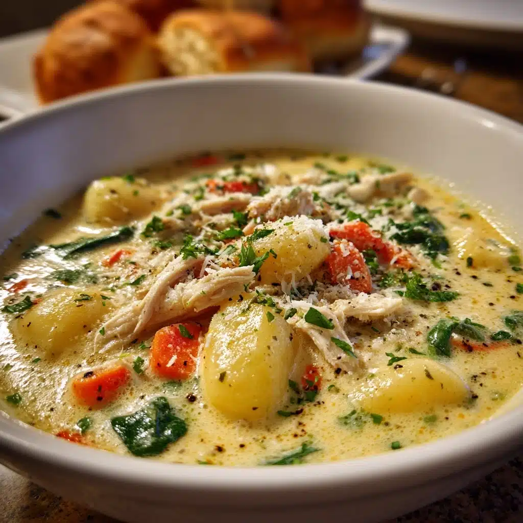 Better Than Olive Garden Chicken Gnocchi Soup Recipe - Recipe Image