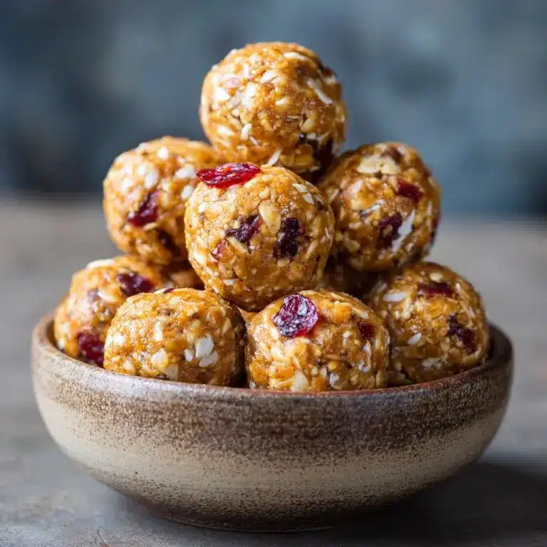 Cottage Cheese Banana Bread Energy Balls Recipe
