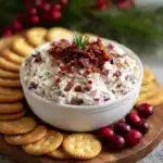 Holiday Cranberry Jalapeño Cream Cheese Dip Recipe