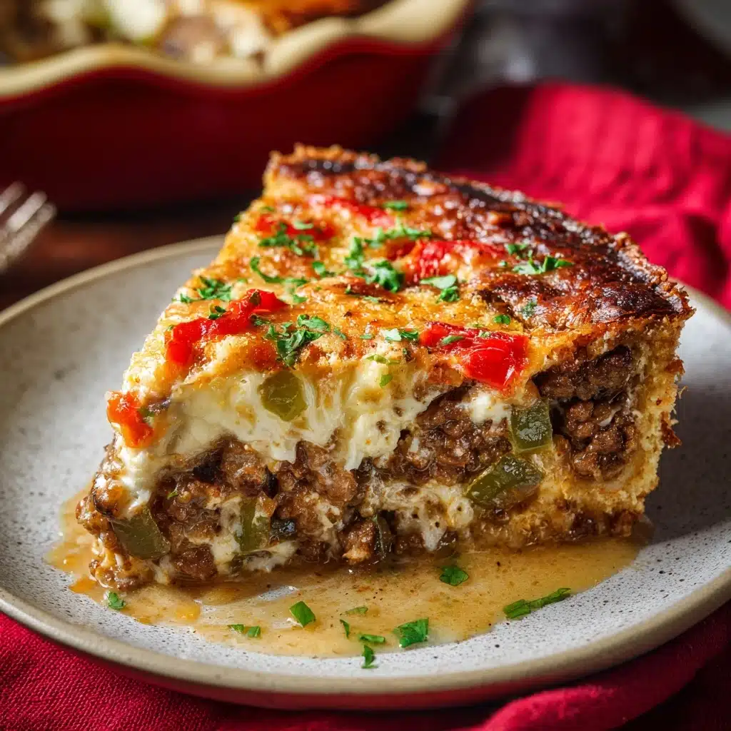 Low Carb Philly Cheesesteak Casserole Recipe - Recipe Image
