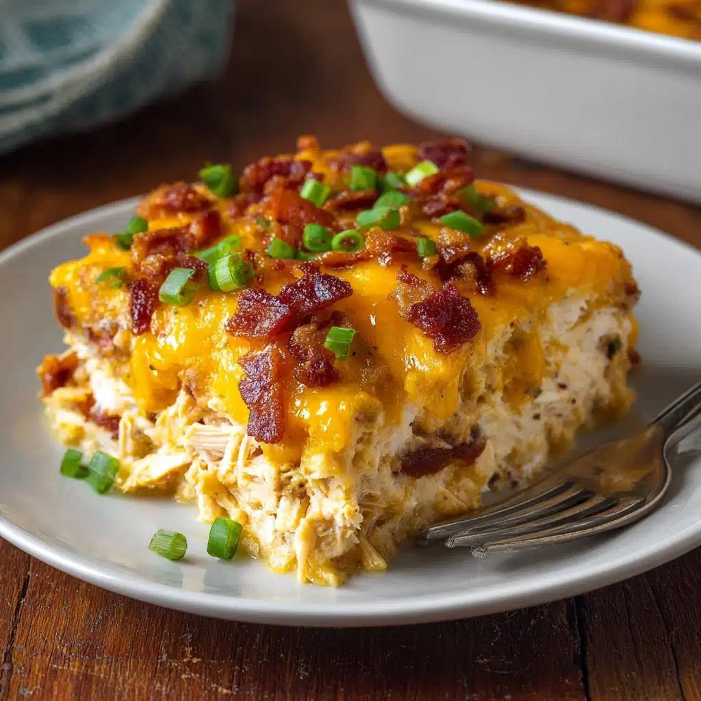 Keto BBQ Chicken Casserole - Easy Keto Recipes Recipe