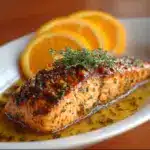 Pan Fried Orange Salmon Recipe