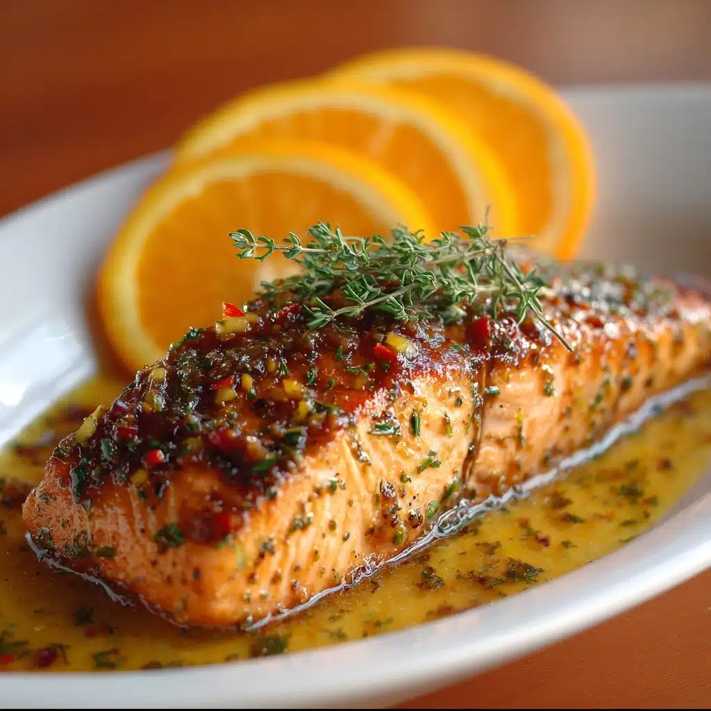 Pan Fried Orange Salmon Recipe