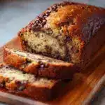 EASY CHOCOLATE CHIP BANANA BREAD Recipe