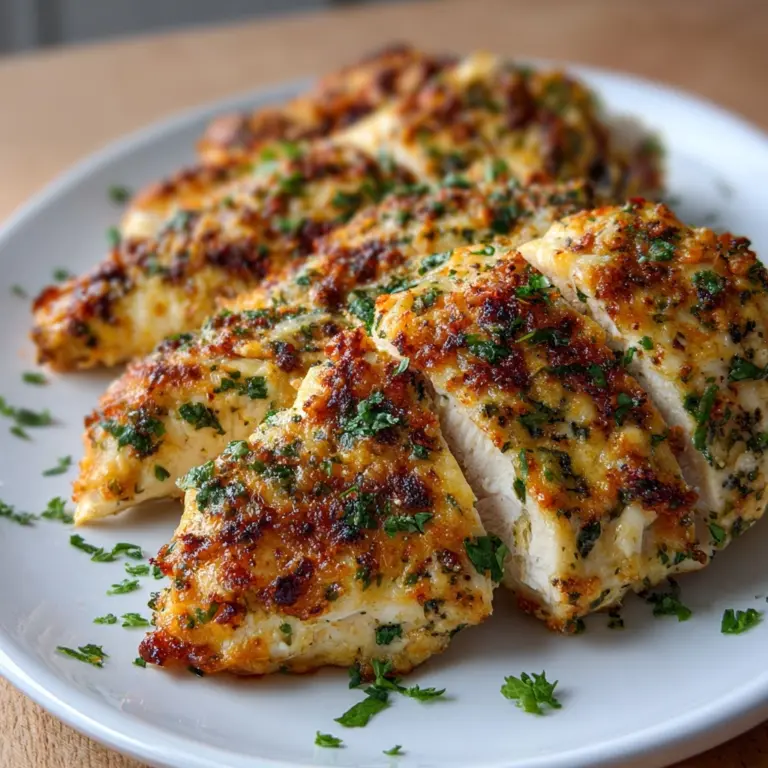 Garlic Parmesan Chicken Recipe