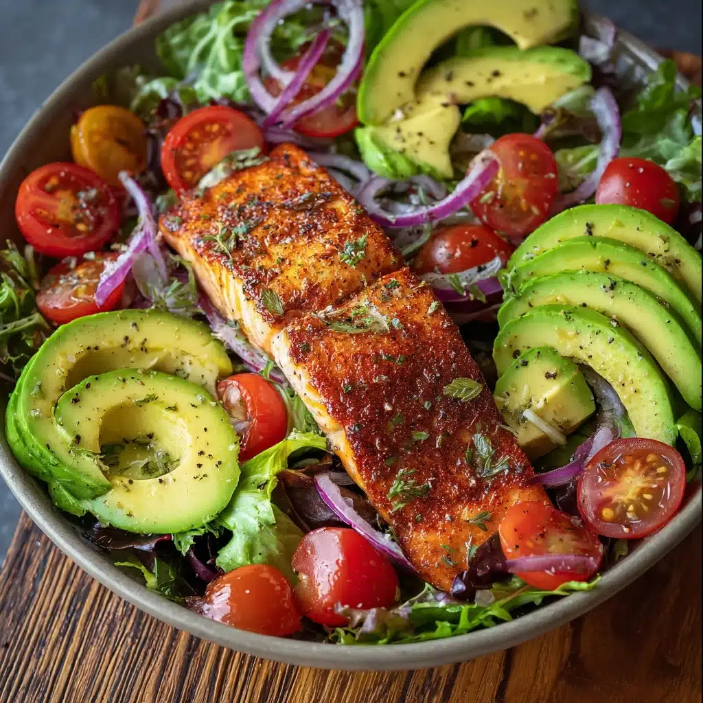Salmon Avocado Salad Recipe - Recipe Image