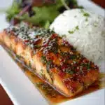 Air Fryer Honey Garlic Salmon Recipe