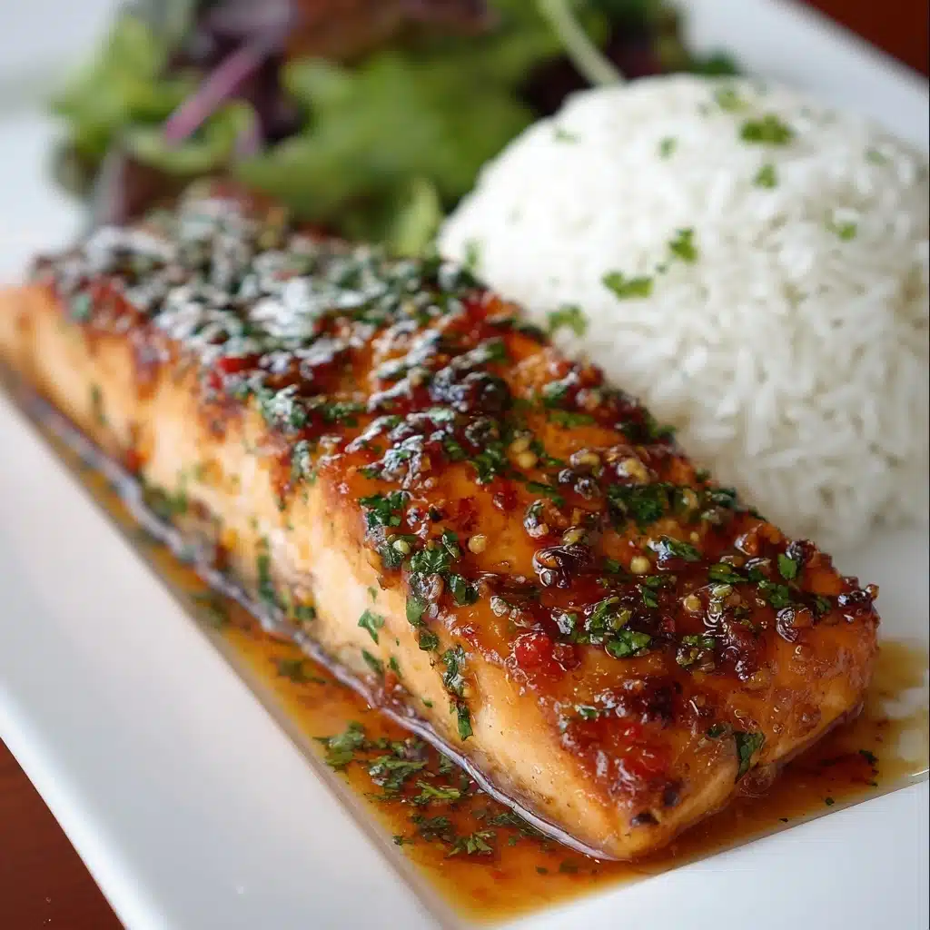Air Fryer Honey Garlic Salmon Recipe