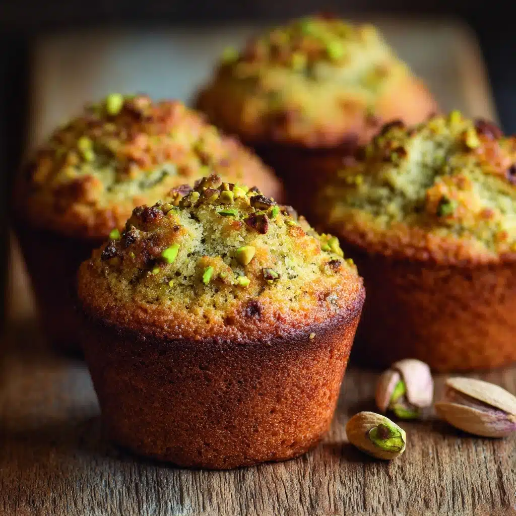 Easy Bakery Style Pistachio Muffins Recipe