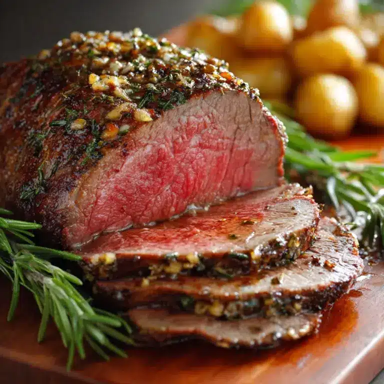 Rosemary and Garlic Roast Beef Recipe