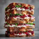 Cranberry Cream Cheese Turkey Salad Sandwiches Recipe