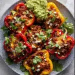 Turkey Taco Stuffed Peppers Recipe