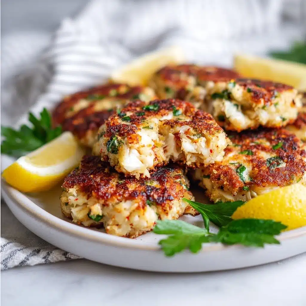 Pan Fried Cod Crab Cakes Recipe - Recipe Image