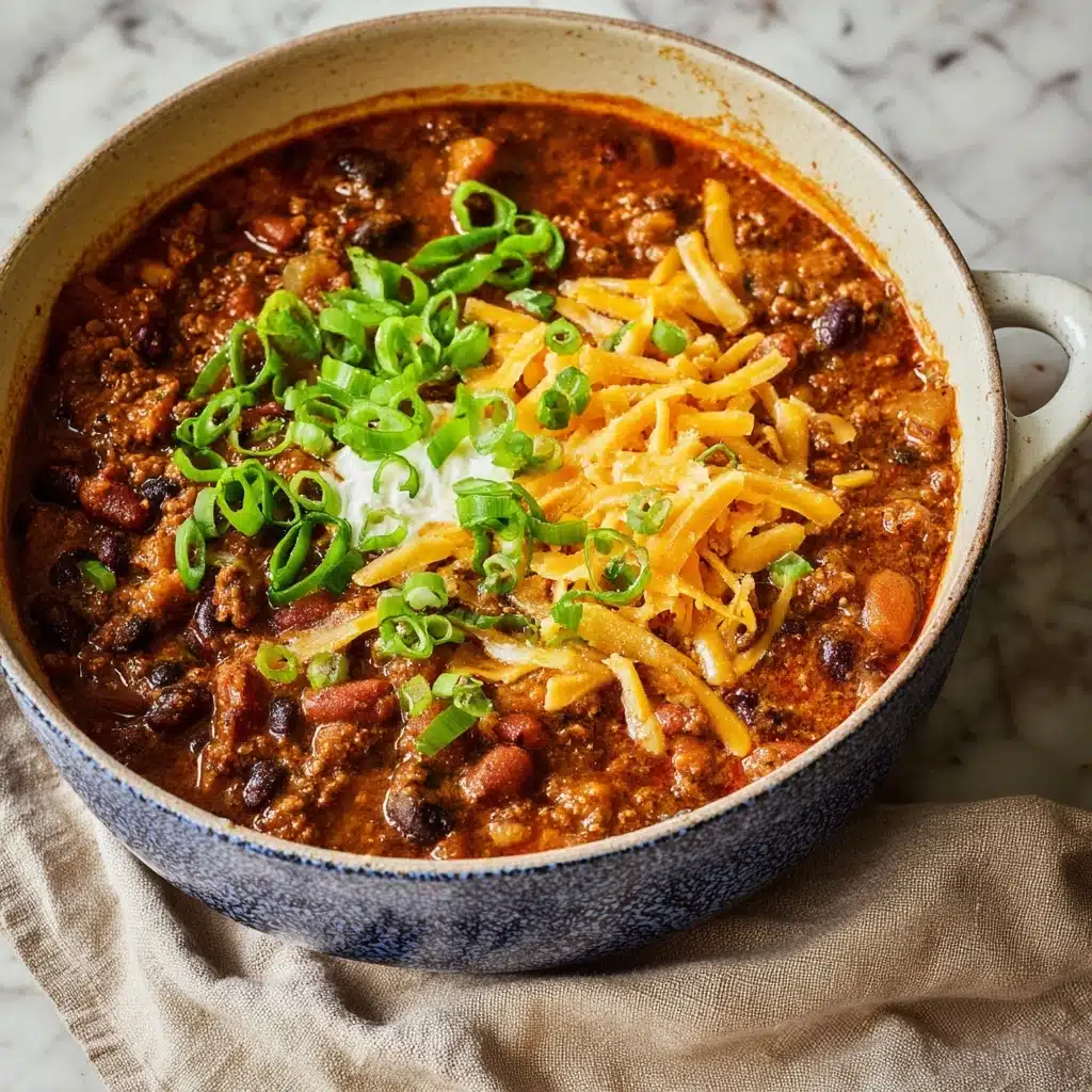 30 Minute Spicy Ancho Turkey Chili Recipe - Recipe Image