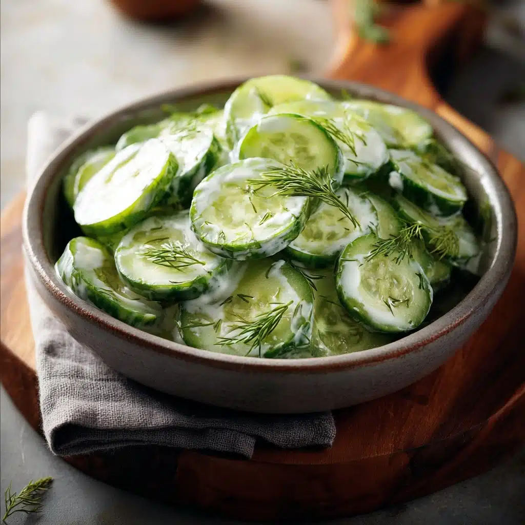 Garlic Dill Cucumbers Recipe - Recipe Image