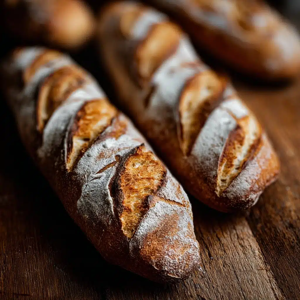 Crusty Chewy French Bread Rolls Recipe - Recipe Image