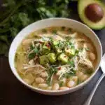 Keto & Low Carb White Chicken Chili Recipe