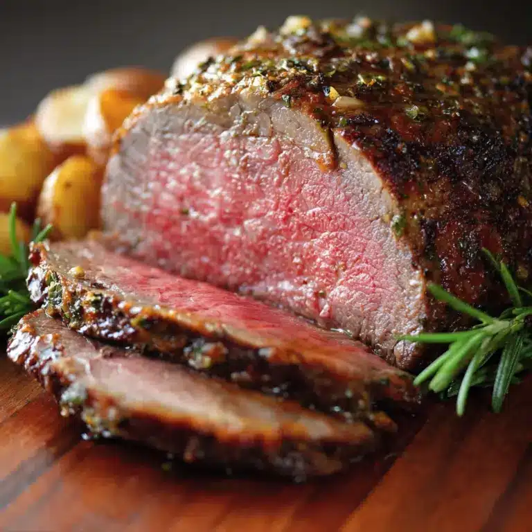 Rosemary and Garlic Roast Beef Recipe