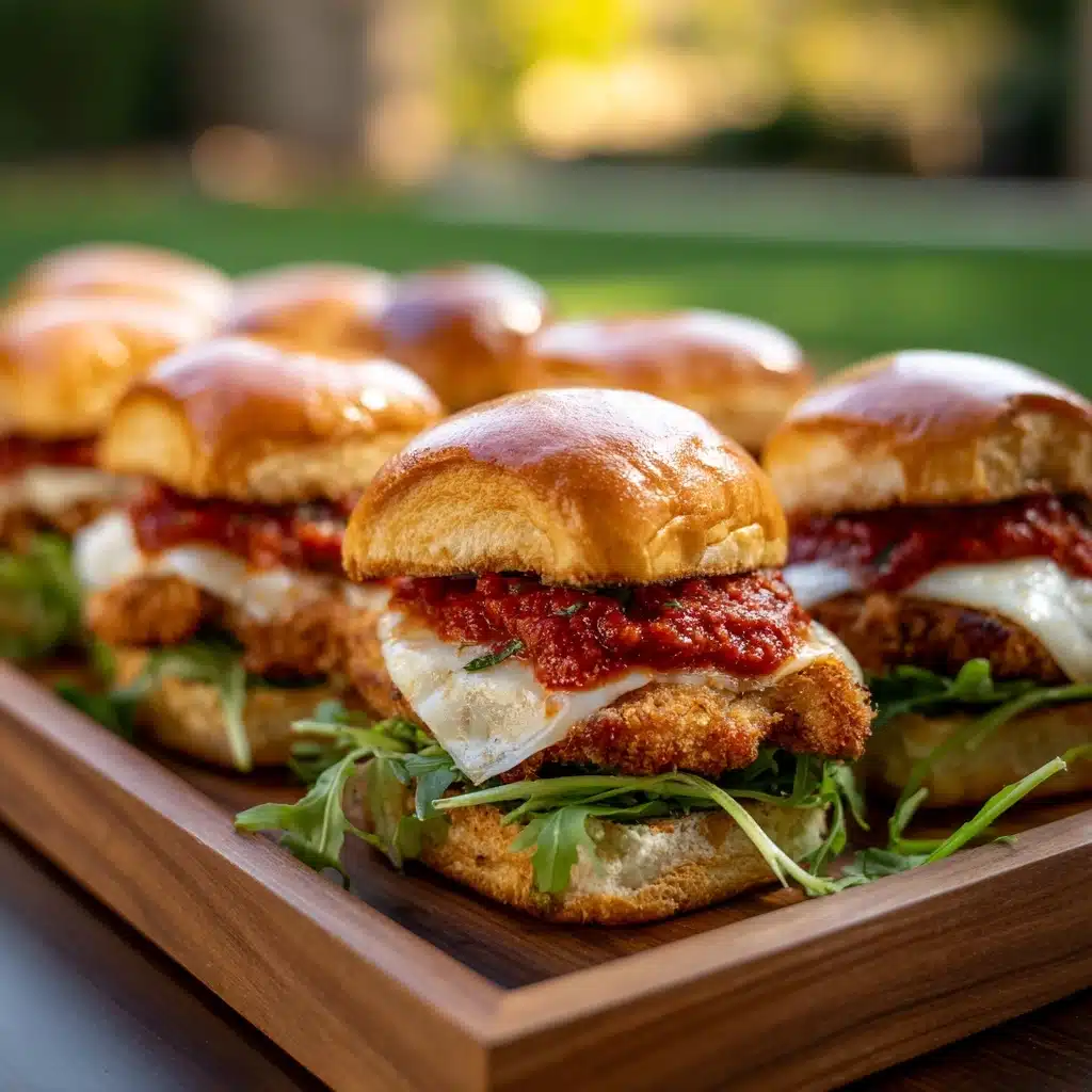 Chicken Parmesan Sliders Recipe