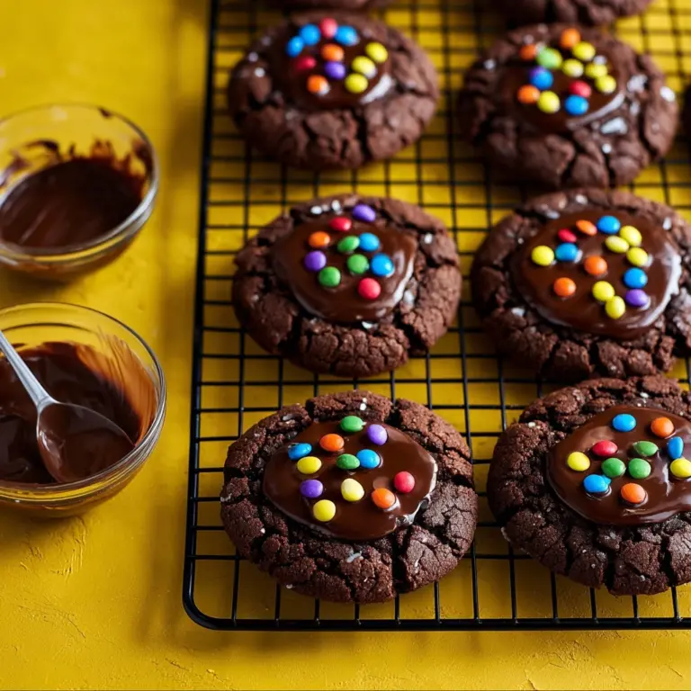 No Chill Cosmic Brownie Cookies Recipe