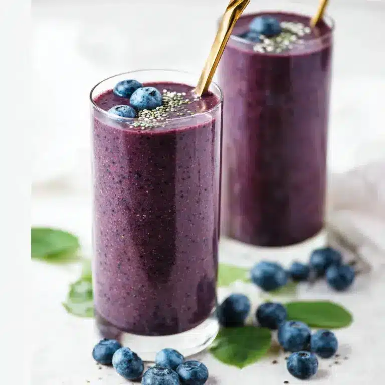 Blueberry Spinach Smoothie Recipe