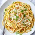 Pasta Aglio e Olio (Garlic and Oil Chef Style!) Recipe