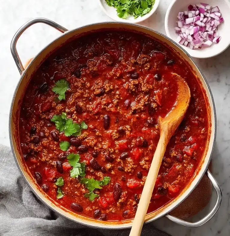 The Best Sunday Chili Recipe