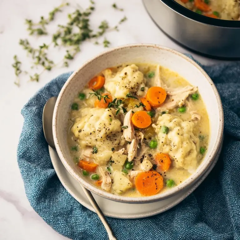 Instant Pot Chicken and Dumplings Recipe