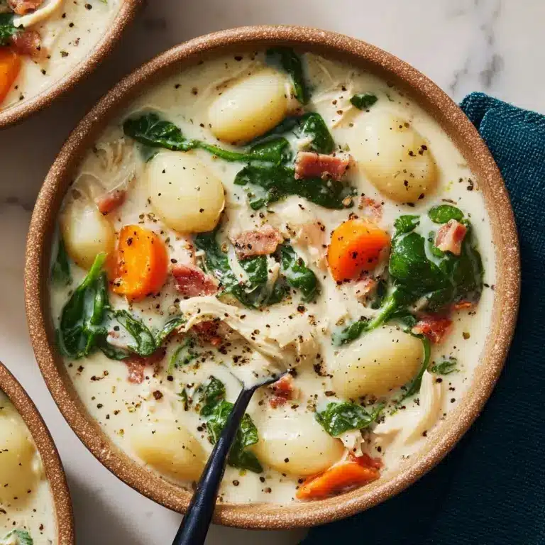 Crockpot Chicken Gnocchi Soup Recipe