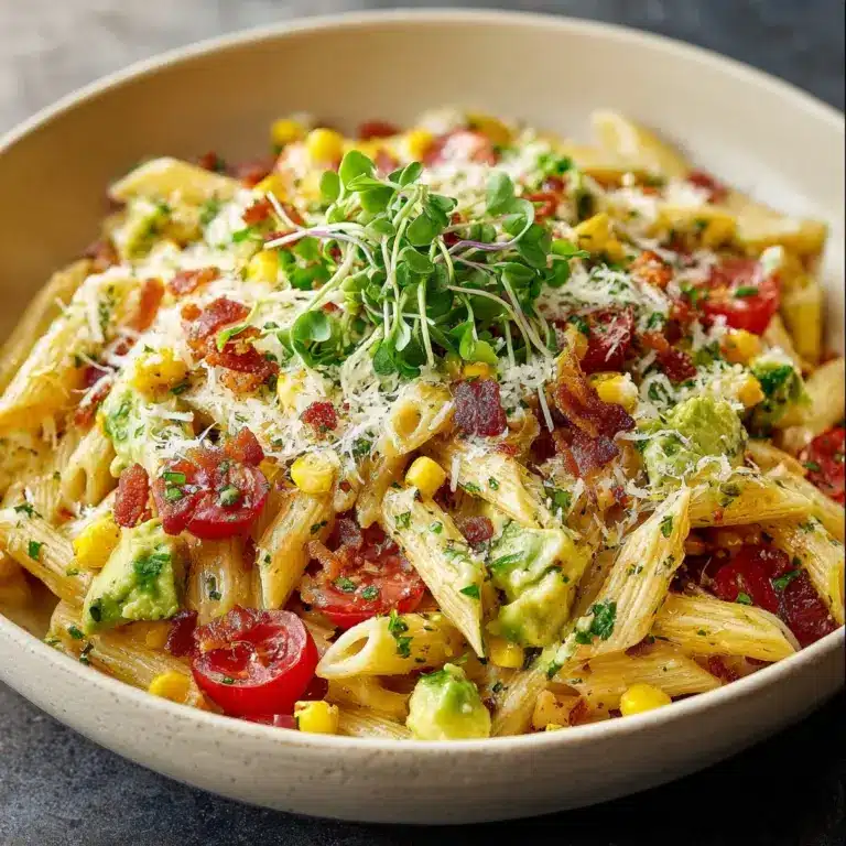 Mexican Street Corn Pasta Salad Recipe