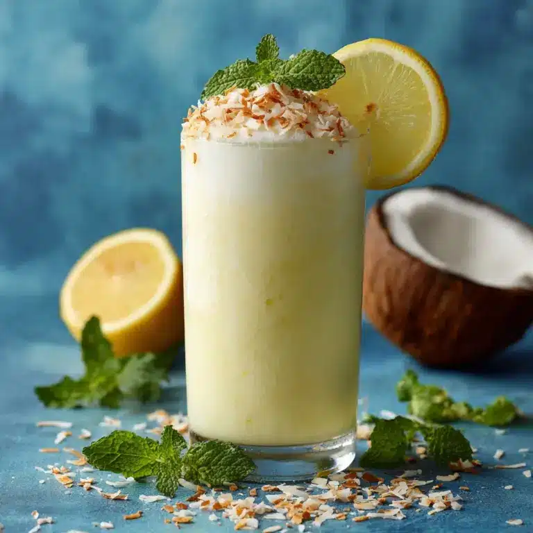 Creamy Frozen Coconut Lemonade Recipe