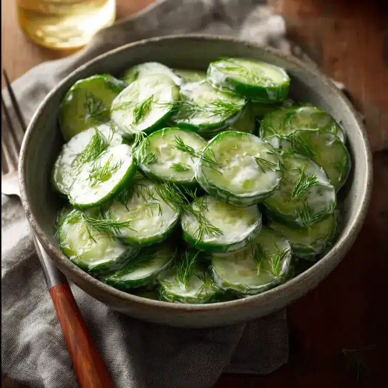 Garlic Dill Cucumbers Recipe