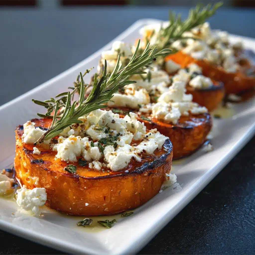 Walnut Maple Goat Cheese Roasted Sweet Potatoes Recipe